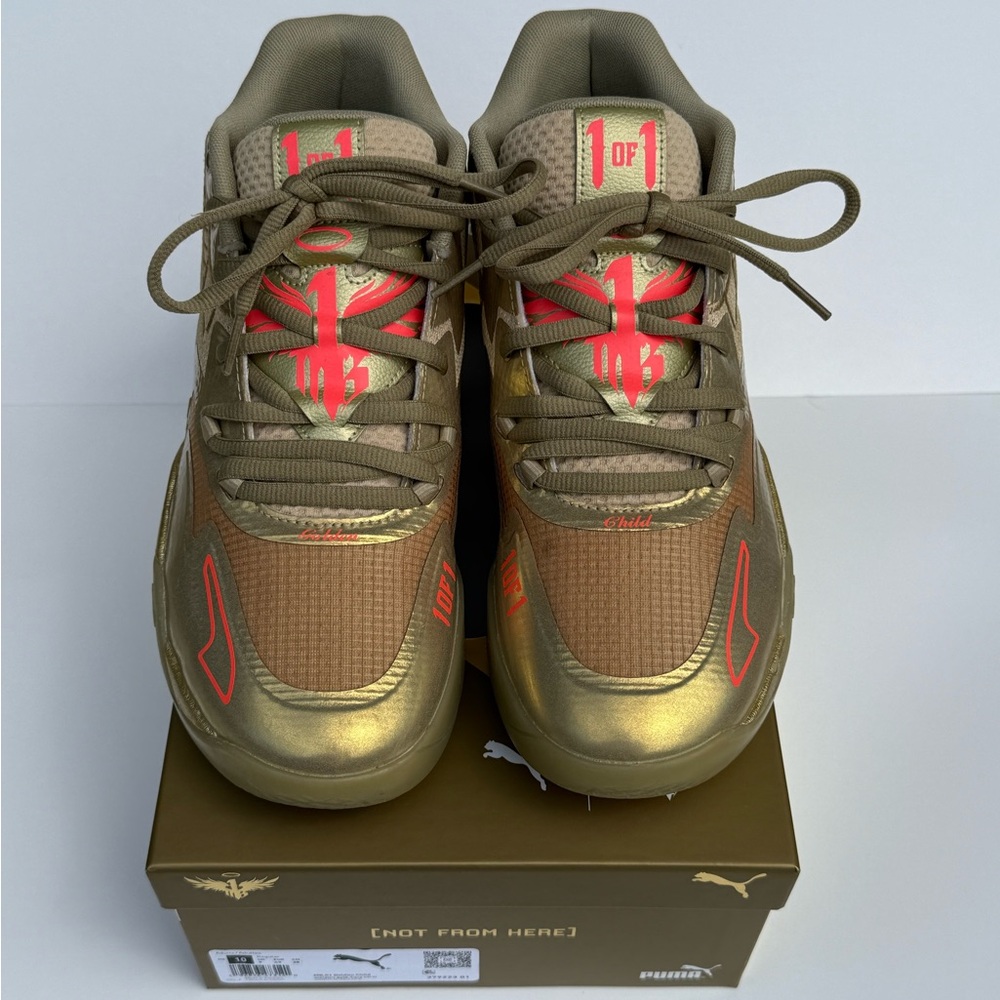 Men's PUMA Sneakers LaMelo's MB.01 Golden Child - Size 10
